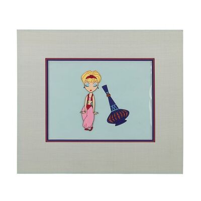 Lot #197: I DREAM OF JEANNIE (1966-1970) - Opening Credits Animation Cel