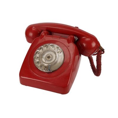 Lot #211: JAMES BOND: VARIOUS PRODUCTIONS - Peter Nelson Collection: M's (Bernard Lee) Red Telephone