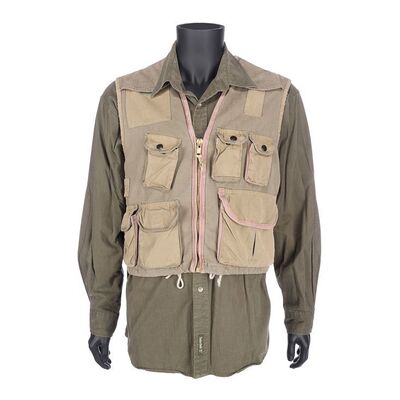 Lot #214: JAMES BOND: GOLDENEYE (1995) - James Bond's (Pierce Brosnan) Finale Vest and Shirt