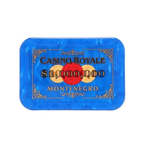 Lot #218: JAMES BOND: CASINO ROYALE (2006) - $1,000,000 Sound Dubbing Montenegro Casino Chip