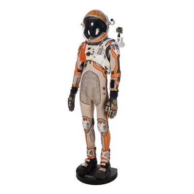 Lot #249: THE MARTIAN (2015) - Ares III Martian Surface Suit with Ridley Scott-autographed Replica Helmet