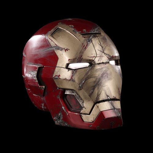 iron man hands mark 42 helmet Voice-Controlled Transforming Gauntlet StarCine Collectible costume builds Iron Man Mask, Mark 42