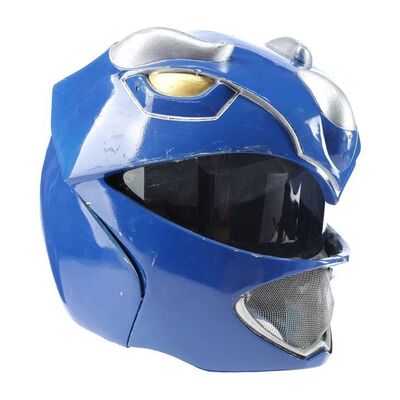 Lot #258: MIGHTY MORPHIN POWER RANGERS: THE MOVIE (1995) - Blue Ranger's (David Yost) Helmet