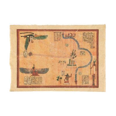 Lot #268: THE MUMMY (1999) - Hamunaptra Map