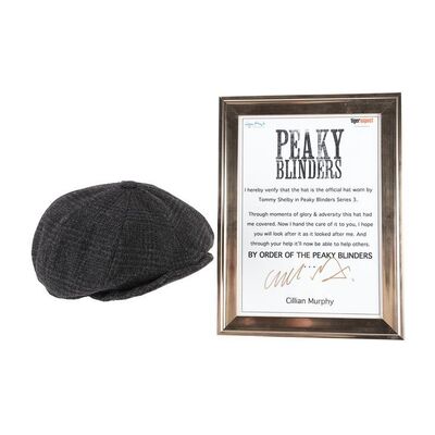 Lot #289: PEAKY BLINDERS (TV SERIES, 2013-2022) - Thomas Shelby's (Cillian Murphy) Season 3 Cap
