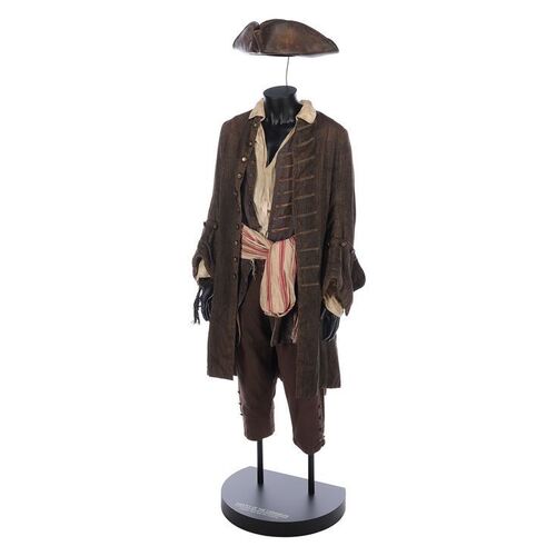 Lot #290: PIRATES OF THE CARIBBEAN: ON STRANGER TIDES (2011) - Jack Sparrow's Stunt Costume