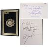 Lot #296: POLTERGEIST (1982) - Cast Member Oliver Robins' Autograph Book and Autographed Cast Photo