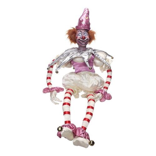Lot #297: POLTERGEIST (1982) - Clown Doll Replica from Original Dollmaker