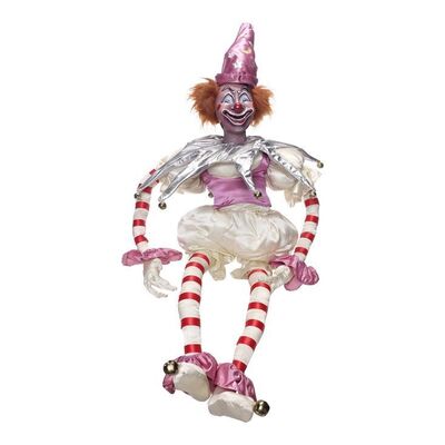 Lot #297: POLTERGEIST (1982) - Clown Doll Replica from Original Dollmaker