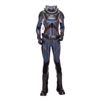 Lot #304: PROMETHEUS (2012) - Meredith Vickers' Stunt Spacesuit Costume Display