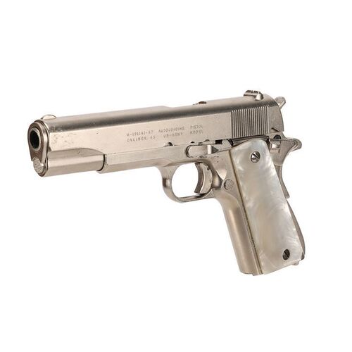 Lot #306: PULP FICTION (1994) - Vincent Vega's (John Travolta) SFX Squib-firing Muzzle-flash Pistol