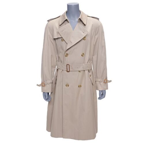 Lot #314: REVENGE OF THE PINK PANTHER (1978) - Inspector Jacques Clouseau's (Peter Sellers) Trench Coat