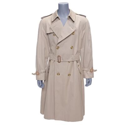 Lot #314: REVENGE OF THE PINK PANTHER (1978) - Inspector Jacques Clouseau's (Peter Sellers) Trench Coat