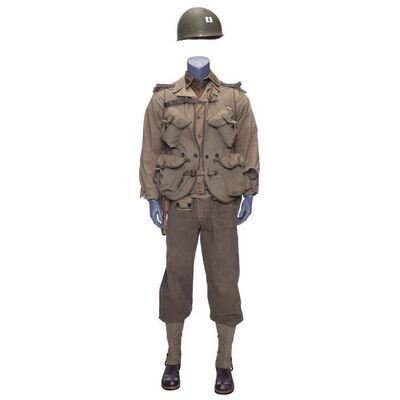 Lot #320: SAVING PRIVATE RYAN (1998) - Captain Miller's (Tom Hanks) Costume