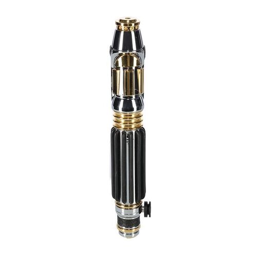 Lot #346: STAR WARS: REVENGE OF THE SITH (2005) - Mace Windu's (Samuel L. Jackson) Hero Lightsaber Hilt