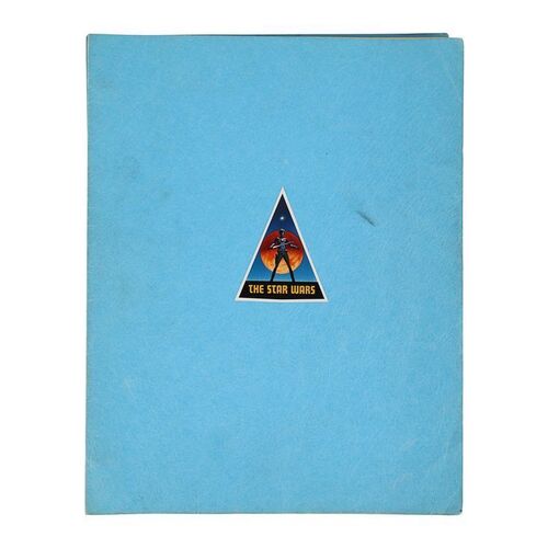 Lot #350: STAR WARS: A NEW HOPE (1977) - Anthony Daniels Collection: Anthony Daniels' Original Third-draft Script