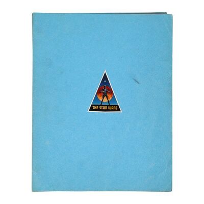 Lot #350: STAR WARS: A NEW HOPE (1977) - Anthony Daniels Collection: Anthony Daniels' Original Third-draft Script