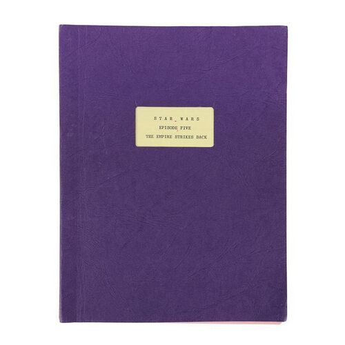 Lot #353: STAR WARS: THE EMPIRE STRIKES BACK (1980) - Anthony Daniels Collection: Anthony Daniels' Hand-annotated Script