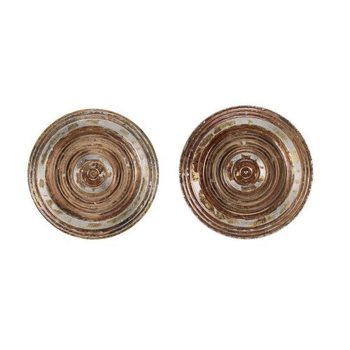 Lot #360: STAR WARS: THE EMPIRE STRIKES BACK (1980) - Anthony Daniels Collection: Pair of C-3PO (Anthony Daniels) Neck Bolts