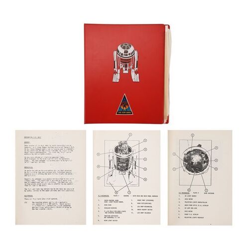 Lot #368: STAR WARS: A NEW HOPE (1977) - John Stears' Original R2-D2 Manual