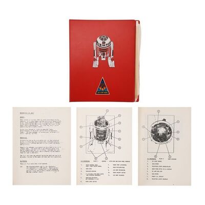 Lot #368: STAR WARS: A NEW HOPE (1977) - John Stears' Original R2-D2 Manual