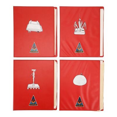 Lot #369: STAR WARS: A NEW HOPE (1977) - John Stears' Four Original Droid Manuals