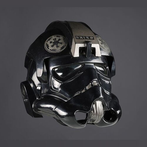 Lot #370: STAR WARS: A NEW HOPE (1977) - Screen-matched Hero TIE Fighter Pilot Helmet