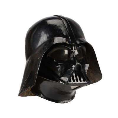 Lot #372: STAR WARS: THE EMPIRE STRIKES BACK (1980) - Production-made Darth Vader Helmet Casting