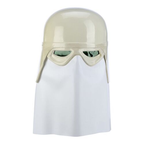 Lot #375: STAR WARS: THE EMPIRE STRIKES BACK (1980) - Production-made Imperial Snowtrooper Helmet with Replica Skirt