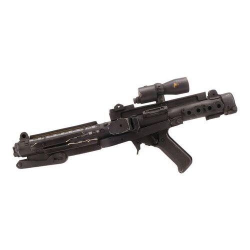 Lot #381: STAR WARS: A NEW HOPE - SPECIAL EDITION (1997) - Promotional E-11 Stormtrooper Blaster Rifle