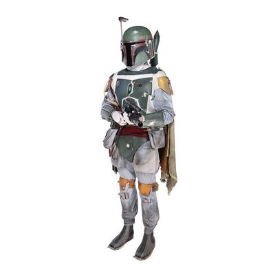 Lot #383: STAR WARS: THE EMPIRE STRIKES BACK (1980) - Jeremy Bulloch's Personal Replica Boba Fett Costume