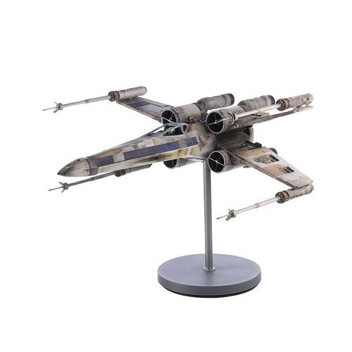 Lot #389: STAR WARS: ANDOR (TV SERIES, 2022-PRESENT) - Light-up Blue Leader X-Wing Art Department Reference Model Miniature