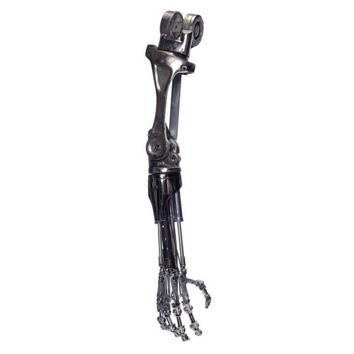 Lot #407: TERMINATOR 2: JUDGMENT DAY (1991) - T-800 Endoskeleton Right Arm