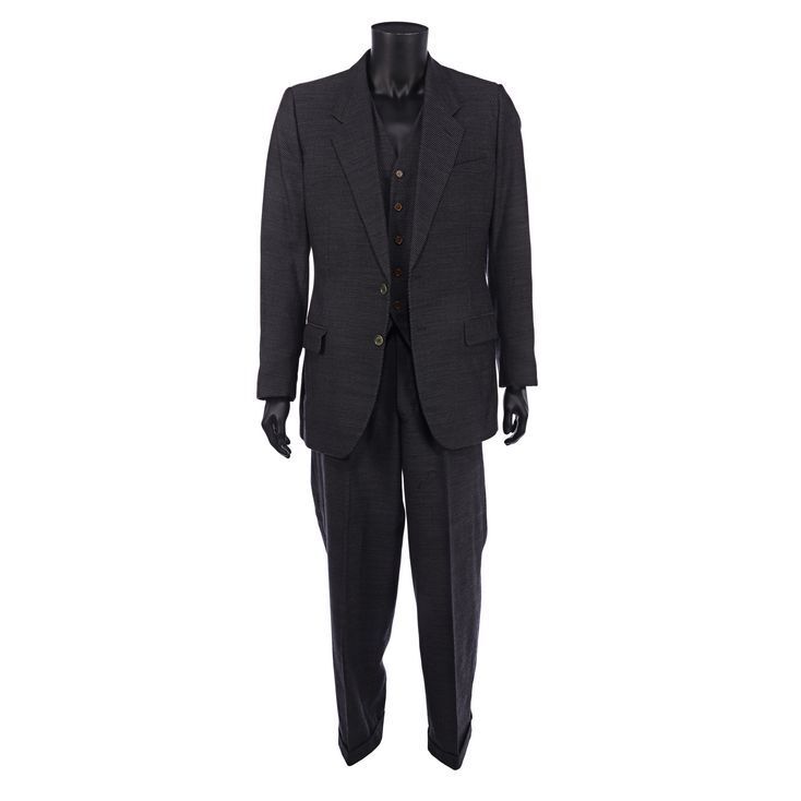 Eliot Black Pinstripe Suit