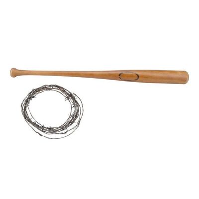 Lot #434: THE WALKING DEAD (2010-2022) - Negan's (Jeffrey Dean Morgan) Screen-matched Pre-Lucille Bat