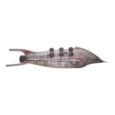 Lot #448: ZATHURA: A SPACE ADVENTURE (2005) - Zorgon Spaceship Half Model Miniature