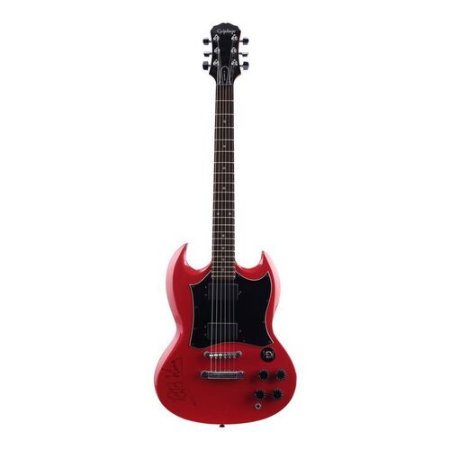 Lot #460: B.B. KING - B.B. King-autographed Gibson Epiphone G310 Guitar