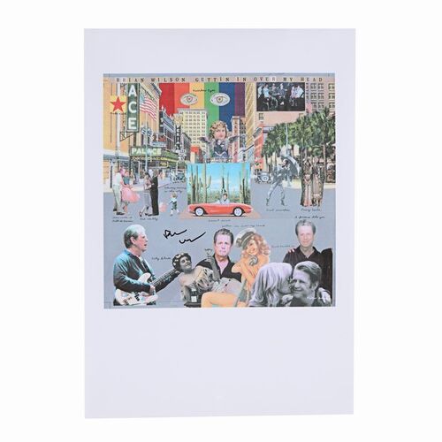 Lot #461: THE BEACH BOYS - Peter Blake Print Signed By Brian Wilson
