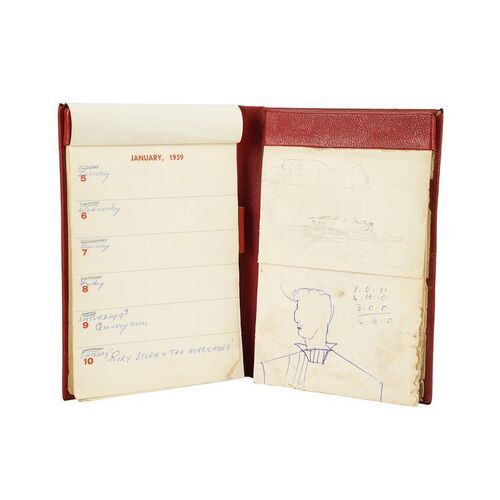 Lot #464: BEATLES, THE - Casbah Club Booking Diary 1959-1960