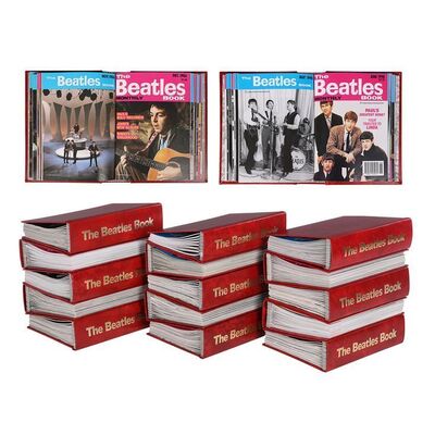 Lot #473: BEATLES, THE - Set of 245 New Issues of The Beatles Book in Binders