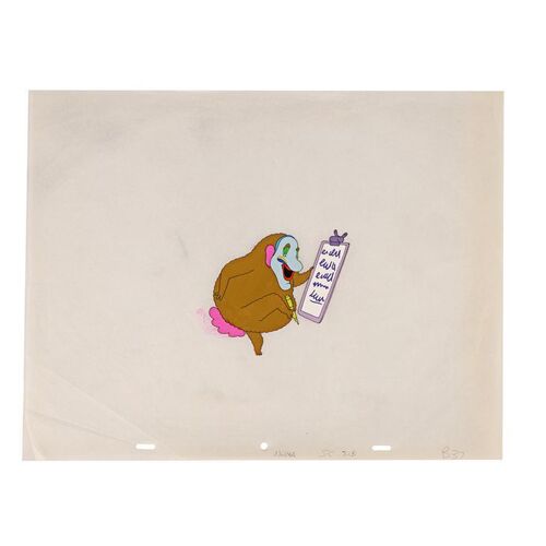 Lot #485: YELLOW SUBMARINE (1968) - Jeremy Hillary Boob Hand-painted Animation Cel