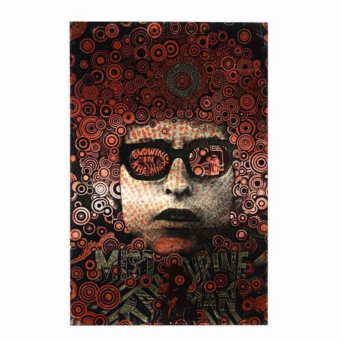 Lot #505: BOB DYLAN (1967) - Bob Dylan ''Mister Tambourine Man'' Poster by Martin Sharp
