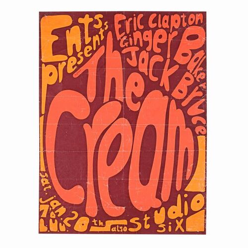 Lot #510: CREAM - Cream Poster