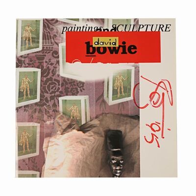 Lot #515: DAVID BOWIE - Autographed David Bowie Paintings and Sculpture Catalogue