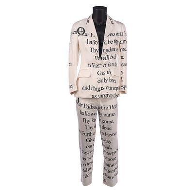 Lot #523: EURYTHMICS - Annie Lennox's "Lord's Prayer" Suit