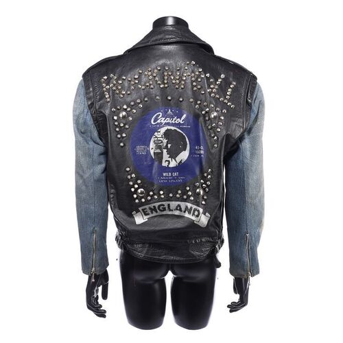 Lot #532: GEORGE MICHAEL - George Michael's "I Knew You Were Waiting (For Me)" Video Screen-matched La Rocka Jacket