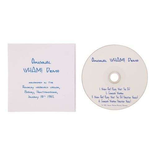 Lot #535: WHAM! - Wham! First Demo Recording January 1982 CD