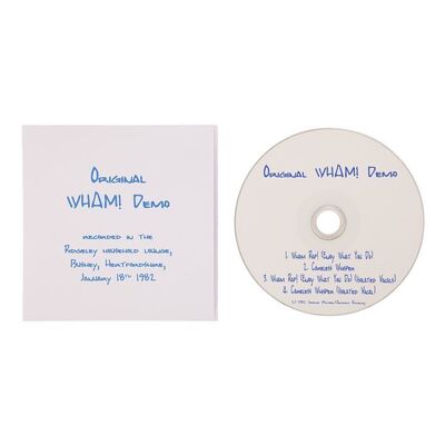 Lot #535: WHAM! - Wham! First Demo Recording January 1982 CD