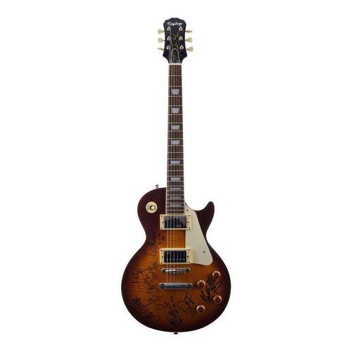 Lot #539: GUNS N' ROSES - Band-autographed Guitar