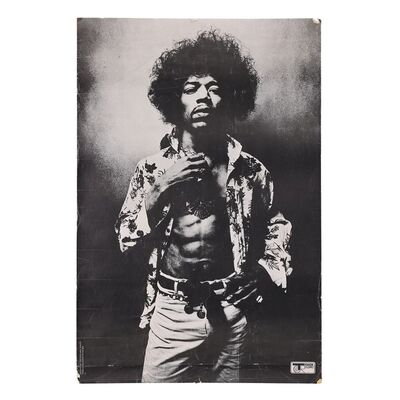 Lot #546: JIMI HENDRIX - Original 1967 Track Records UK Poster